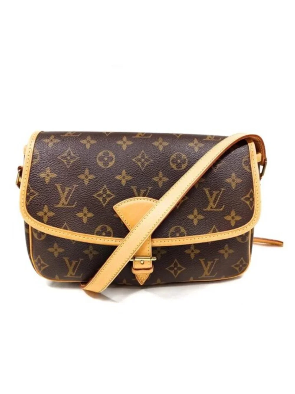 Authentic Louis Vuitton Sologne Monogram Crossbody Bag